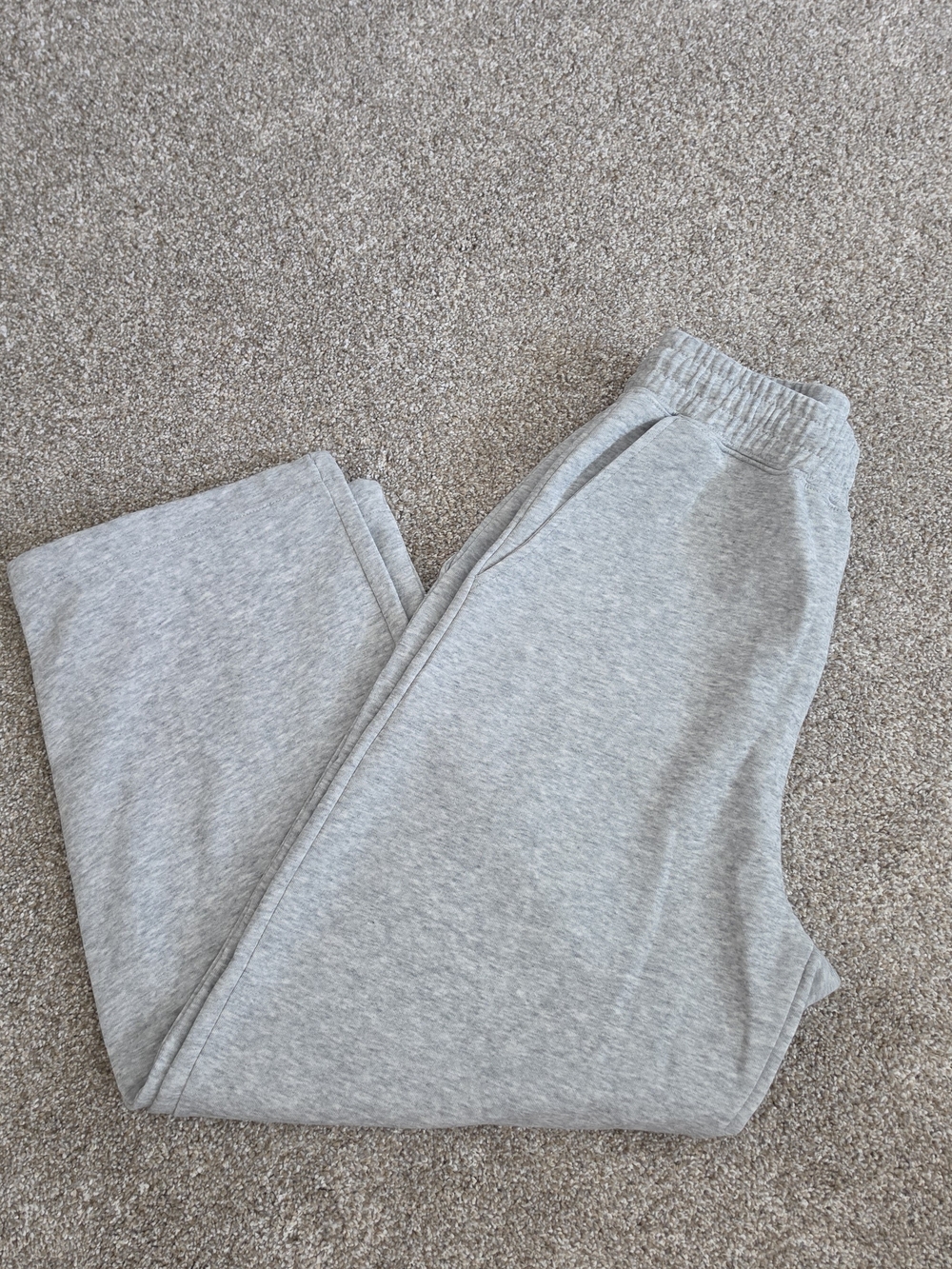 Men's Straight Leg Joggers - Light Heather Gray